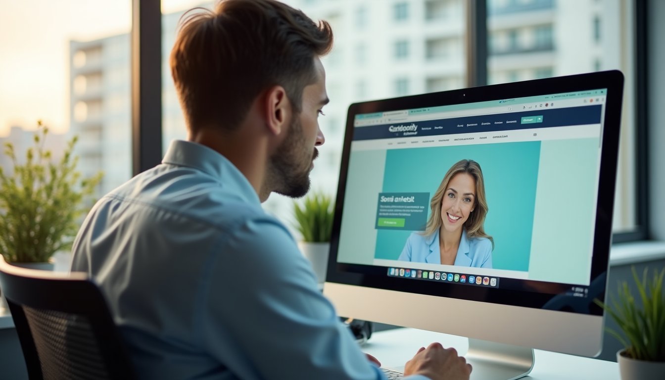 Imagem gerada por IA para: Estratégias de Marketing Digital para Dentistas: Conheça!